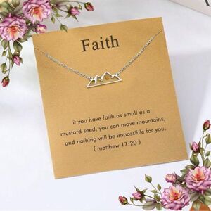 Stainless Steel Necklace Mustard
Seed Mountain Christian
Biblical Necklace